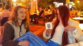 אמיר חצרוני ואמיליה, צילום: מסך מאינסטגרם amir___hetsroni